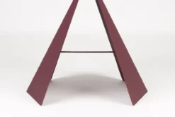 Side table foldy marsala