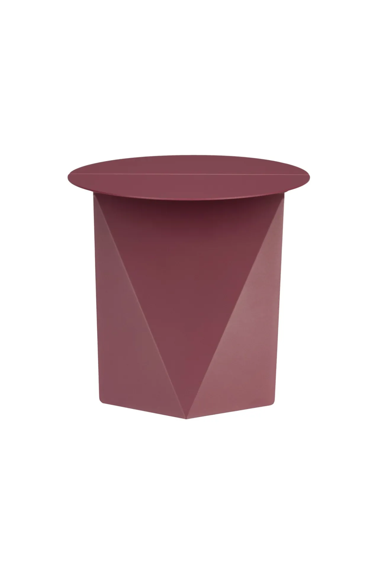Side table foldy marsala