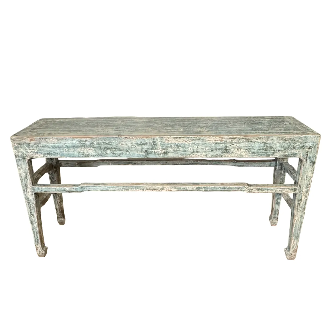 Sidetable grijs/blauw uniek