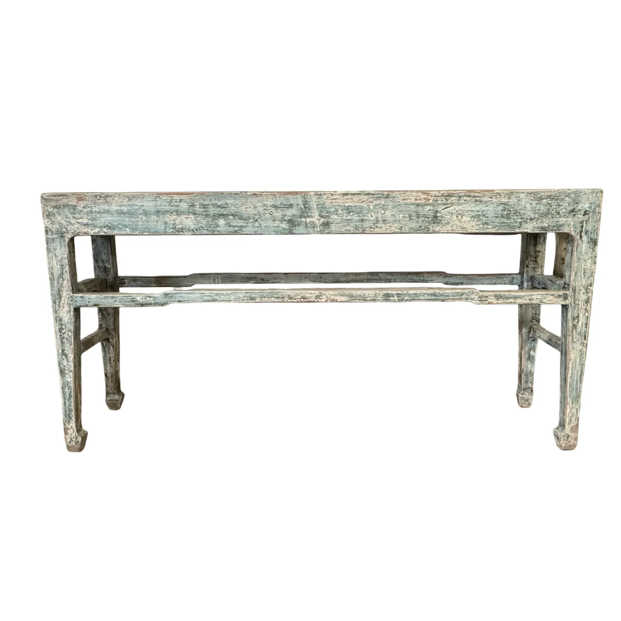 Sidetable grijs/blauw uniek