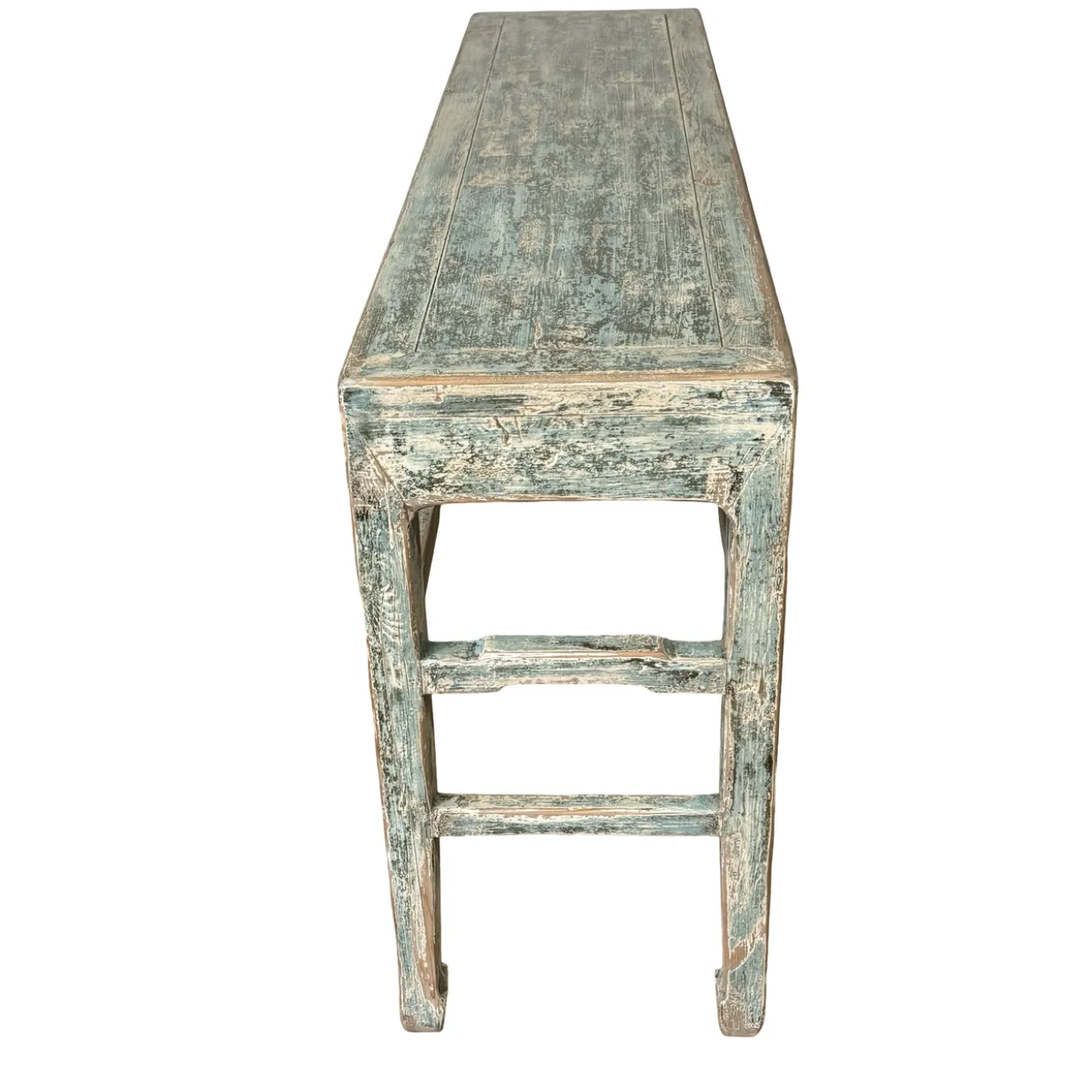 Sidetable grijs/blauw uniek