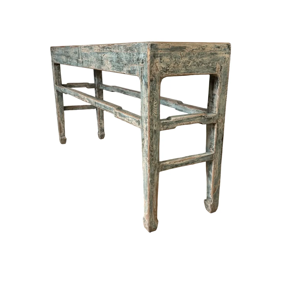 Sidetable grijs/blauw uniek