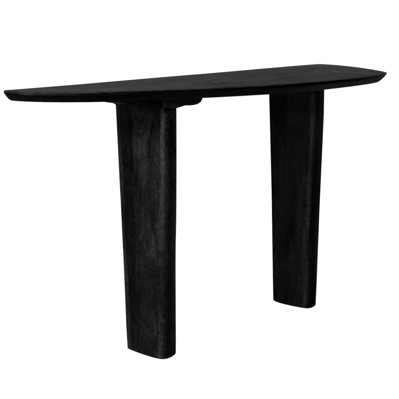 Sidetable Rhys 135 x 40 cm - Zwart Mangohout
