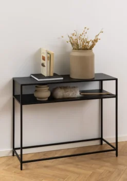 Sidetable Roy metaal Zwart