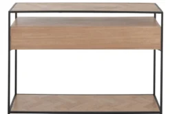 Sidetable SigSag lades Console SigSag Lades