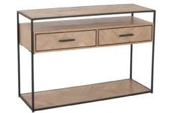 Sidetable SigSag lades Console SigSag Lades
