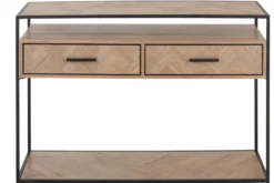 Sidetable SigSag lades Console SigSag Lades