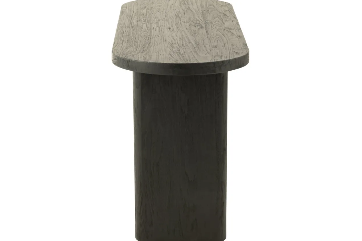 Sidetable teakhout zwart