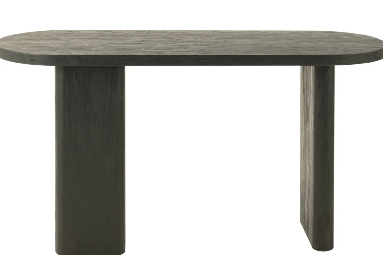 Sidetable teakhout zwart