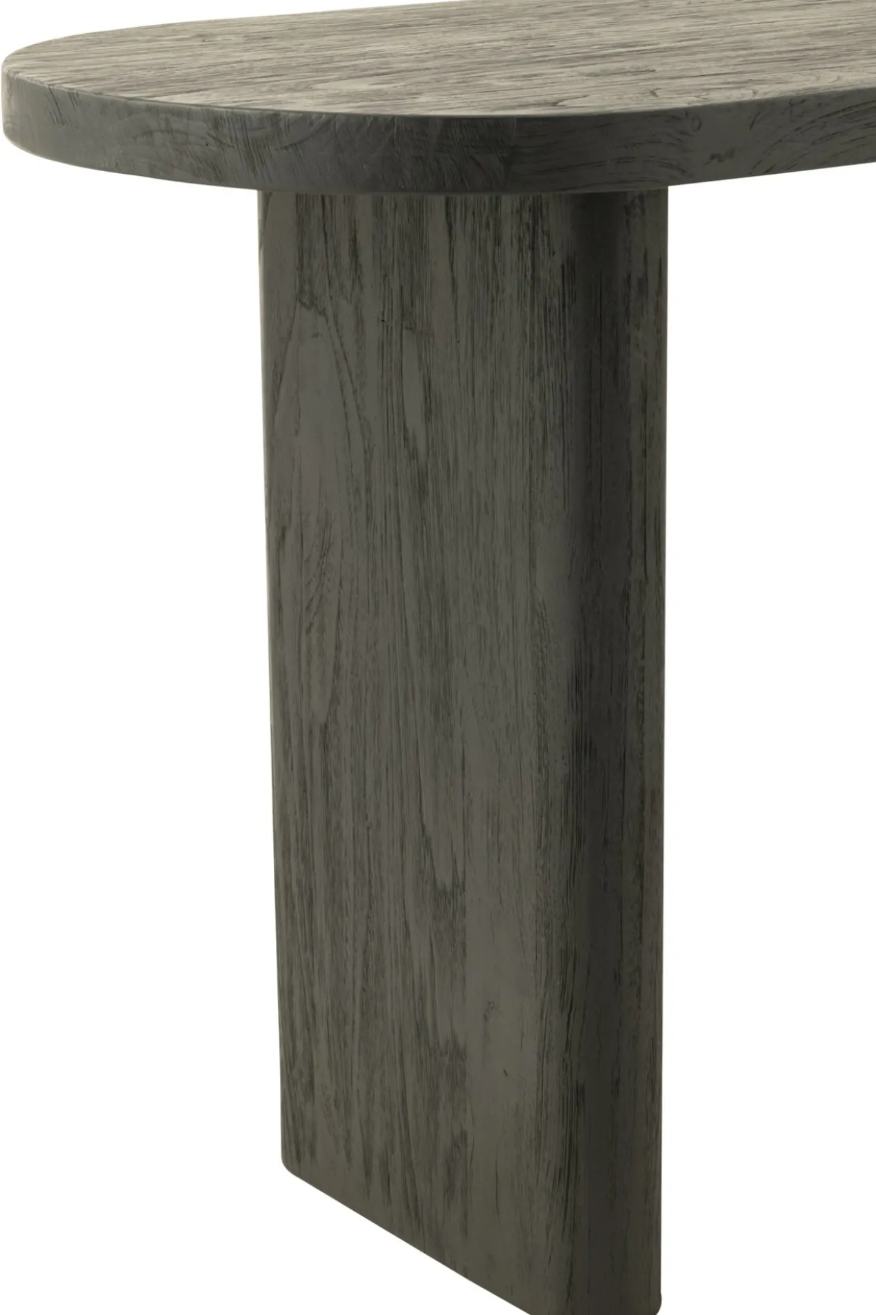 Sidetable teakhout zwart