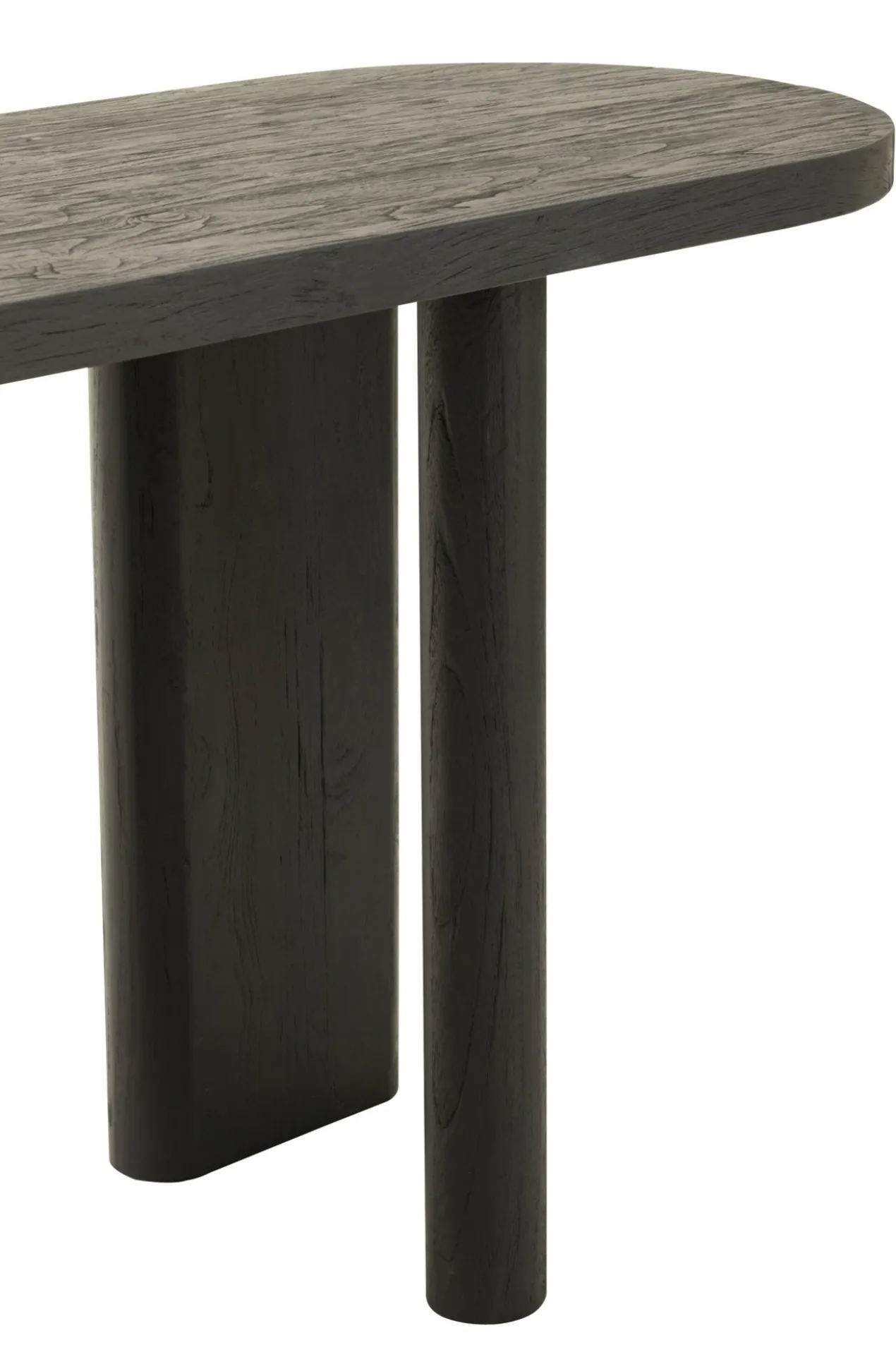 Sidetable teakhout zwart