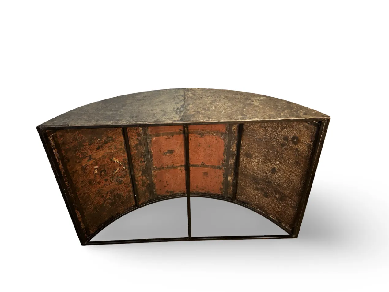 Sidetable Turijn groot ijzer halfrond Dressoir Turijn groot ijzer halfrond