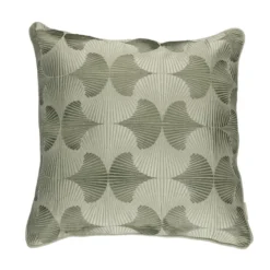 Sierkussen Art Nouveau linnen 45x45 cm dew green