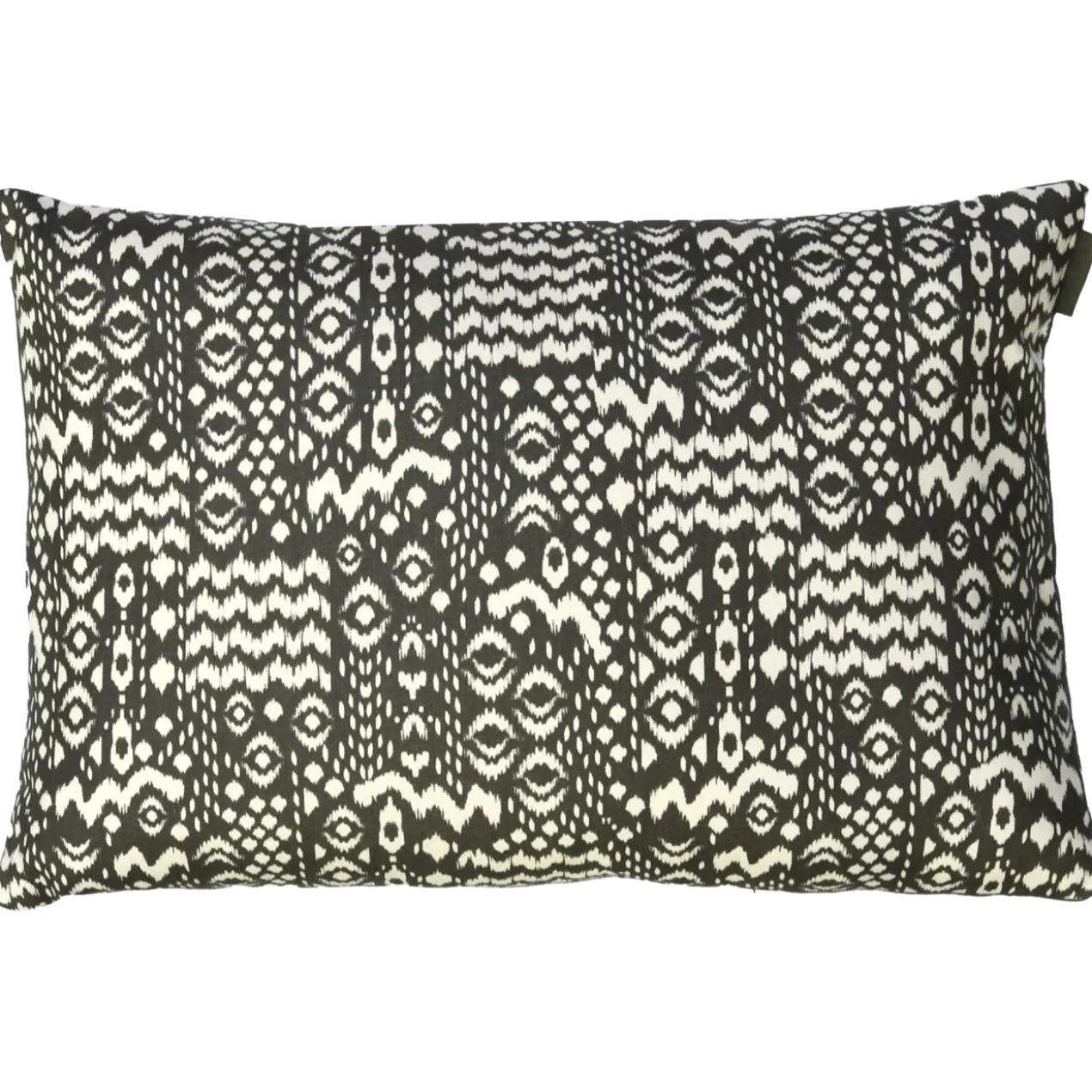 Sierkussen bohemian olijf ecru 57x38 cm