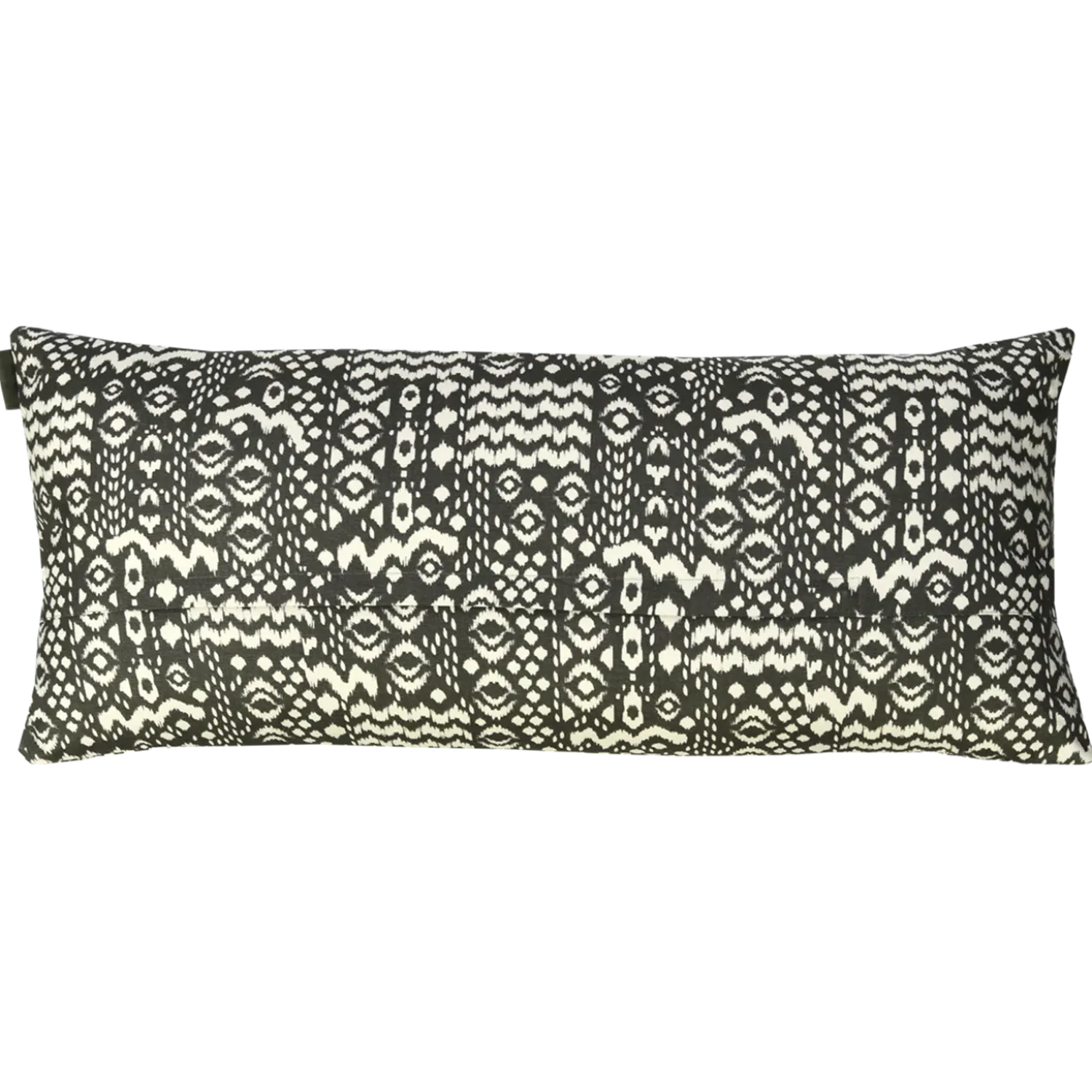 Sierkussen bohemian olijf ecru 66x33 cm