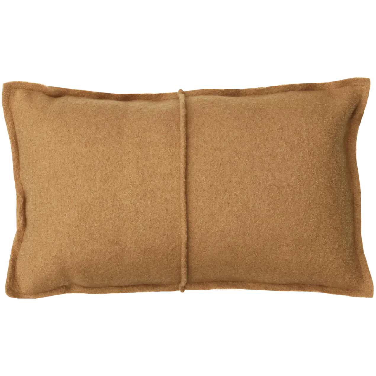 Sierkussen boiled wool naad mocha mousse 59x40 cm