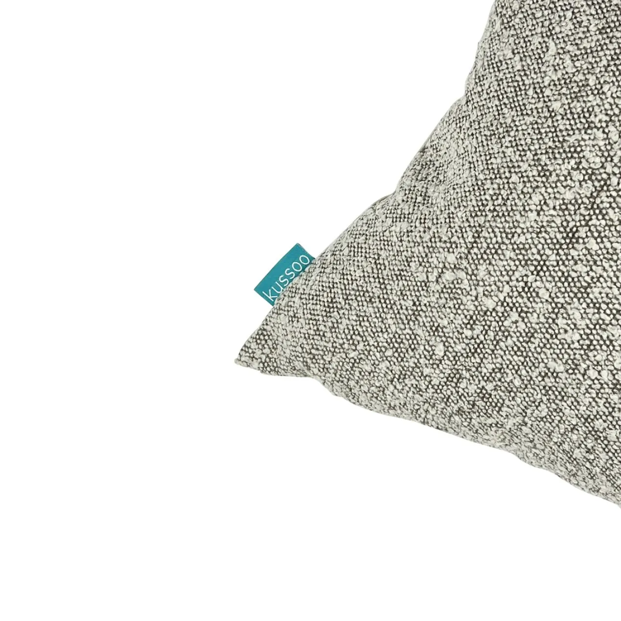 Sierkussen Bouclé champagne 40x80 cm