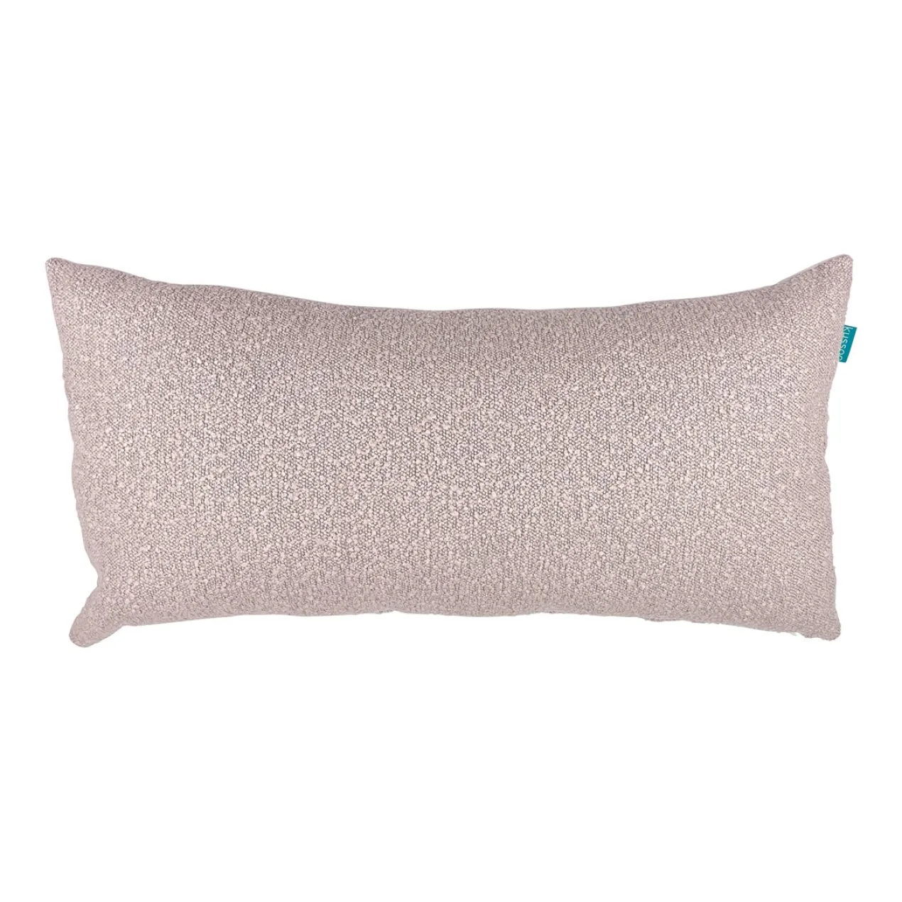 Sierkussen Bouclé roze 40x80 cm