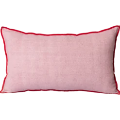 Sierkussen Candyfloss 50x30 cm pink/red