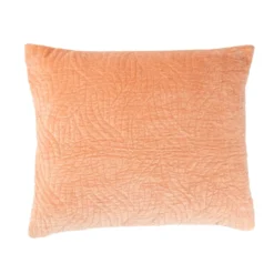 Sierkussen Curve velours flamingo 45x55 cm