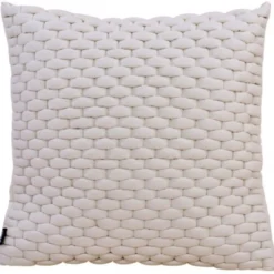 Sierkussen 3D weave 60X60CM Off-white