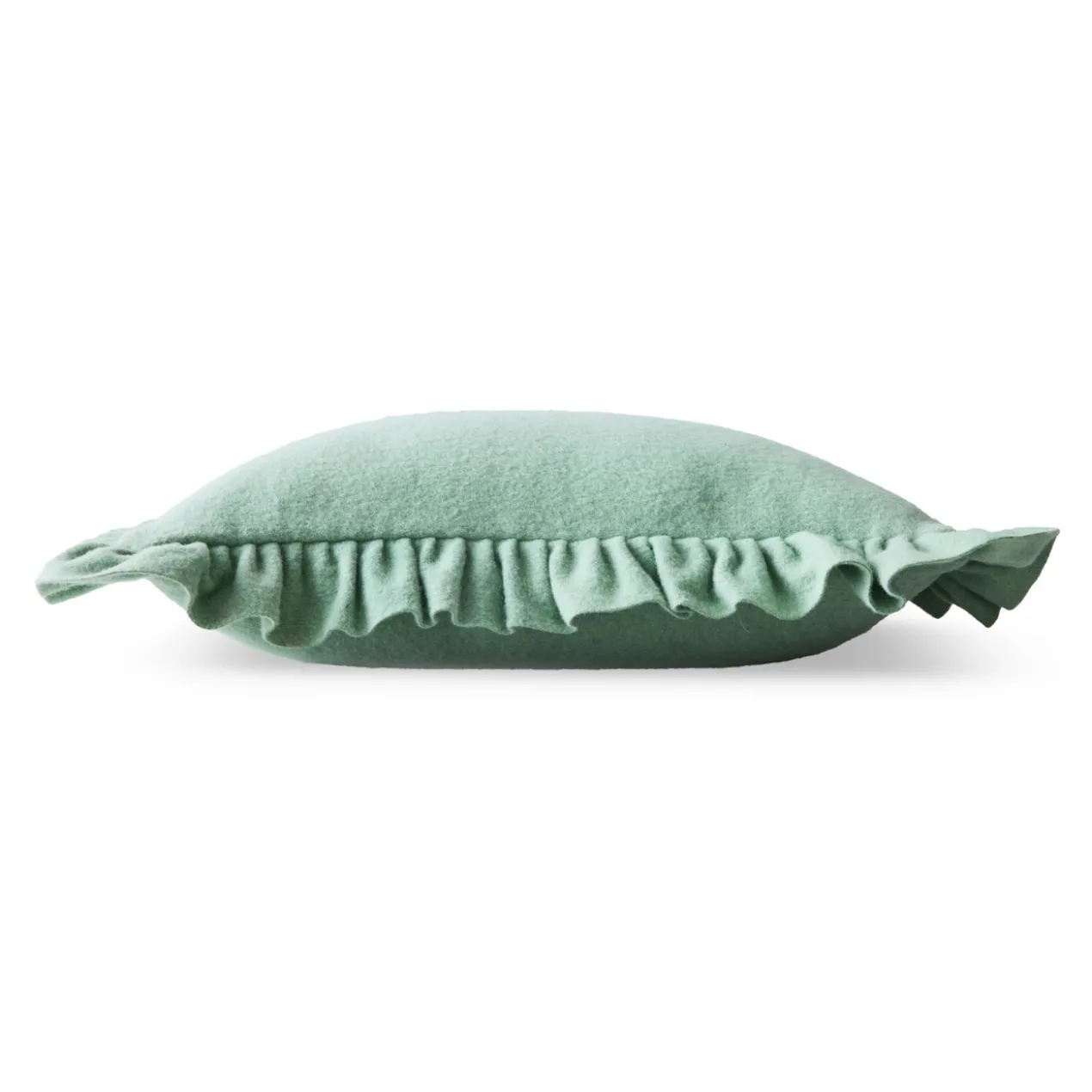 Sierkussen felt mint