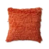 Sierkussen Fluffy sienna 50x50 cm
