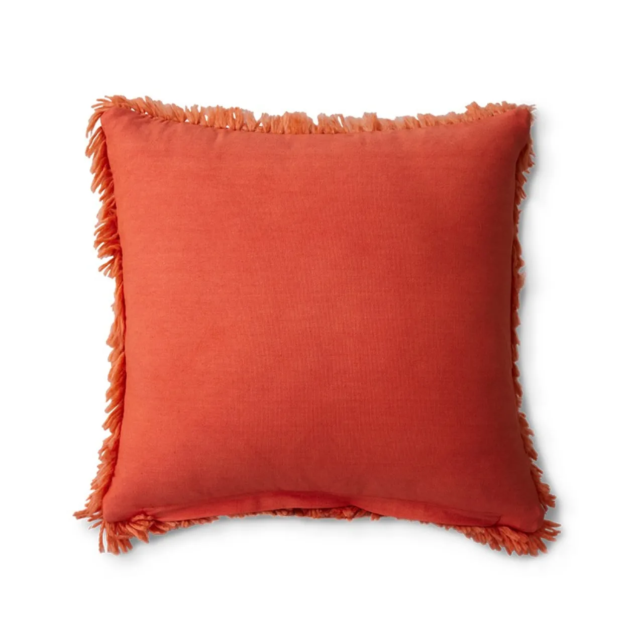 Sierkussen Fluffy sienna 50x50 cm