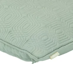Sierkussen Geo Deco linnen dewgreen 35x55 cm
