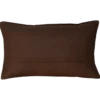 Sierkussen grof linnen d.chocolate 58x37 cm