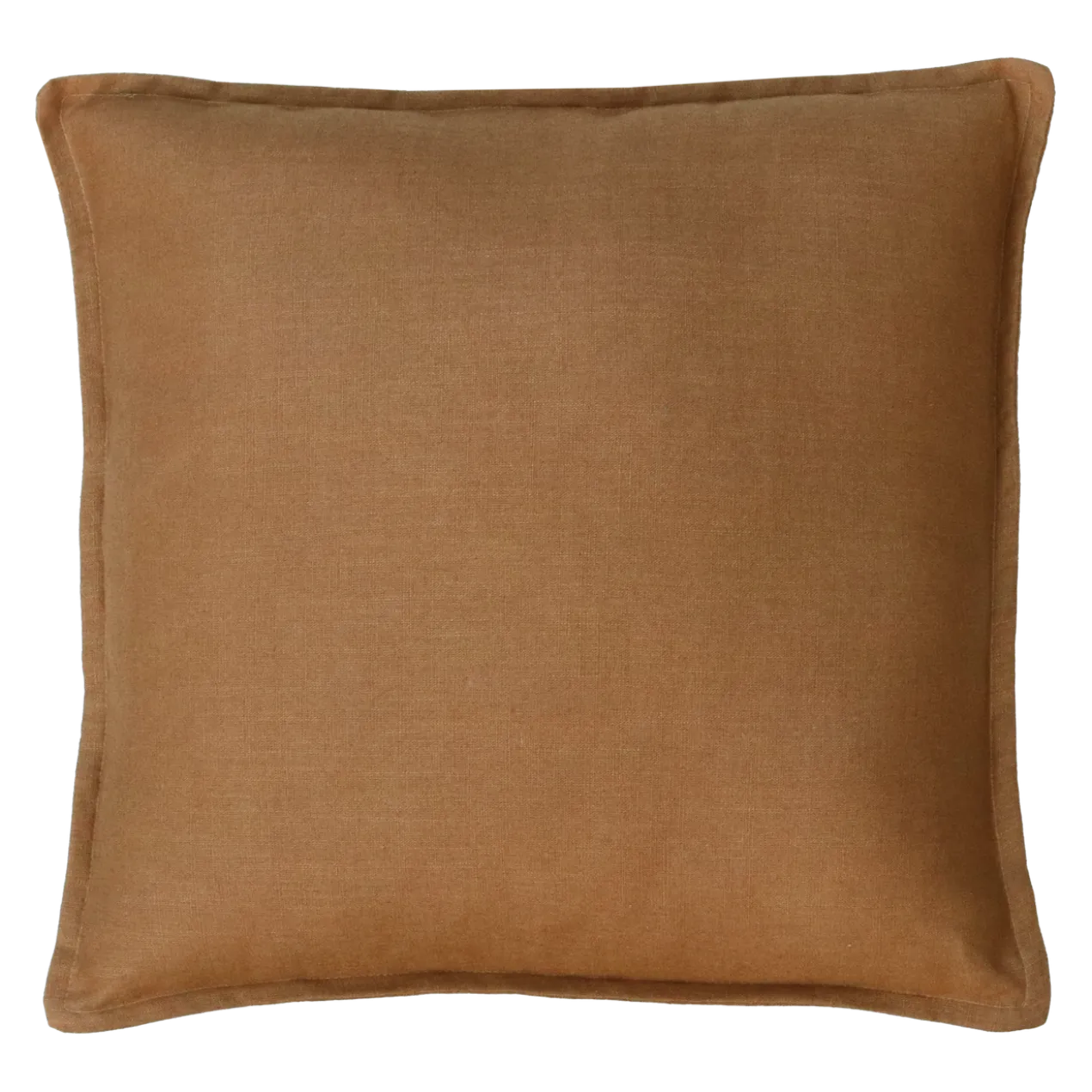 Sierkussen grof linnen mocha mousse 48x48 cm