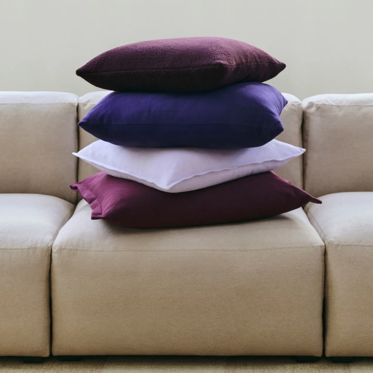 Sierkussen Linen lavender