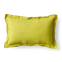 Sierkussen linen lemongrass