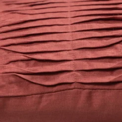 Sierkussen linnen Small wave mineralred 35x50 cm