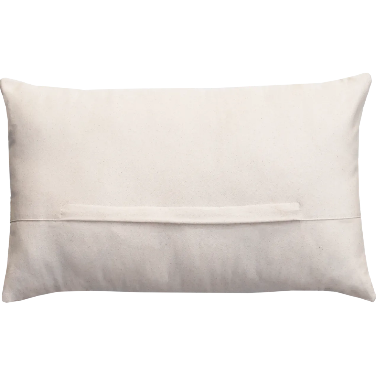 Sierkussen linnen streep bordeaux ecru 60x36 cm