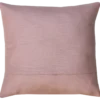 Sierkussen linnen streep bordeaux roze 45x45 cm