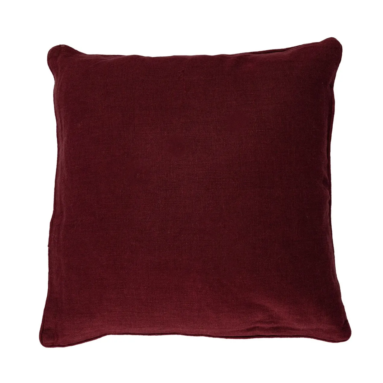 Sierkussen linnen washed aubergine