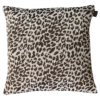 Sierkussen panter bruin zand 47x47 cm