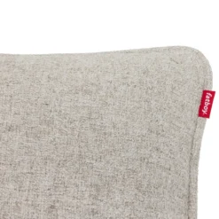 Sierkussen Puff boucle beige