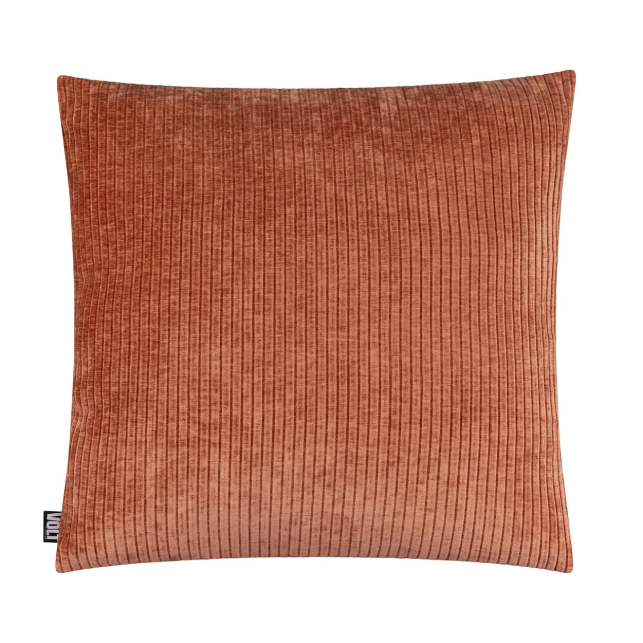 Sierkussen Ribcord 60x60 cm brick