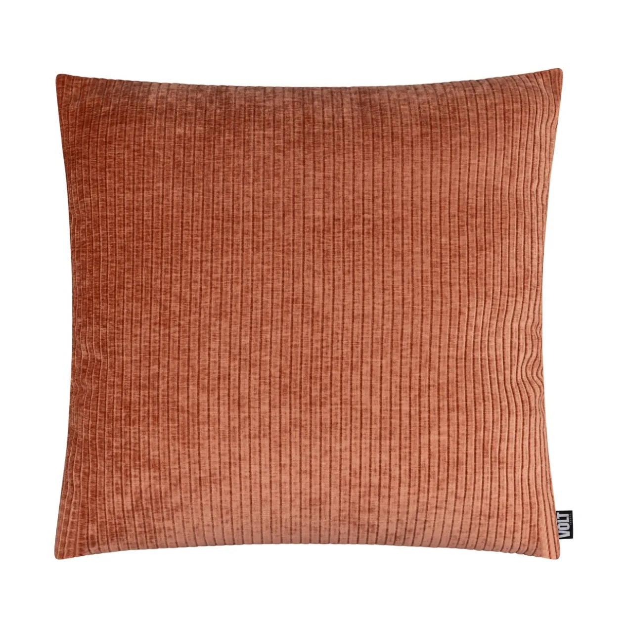 Sierkussen Ribcord 60x60 cm brick