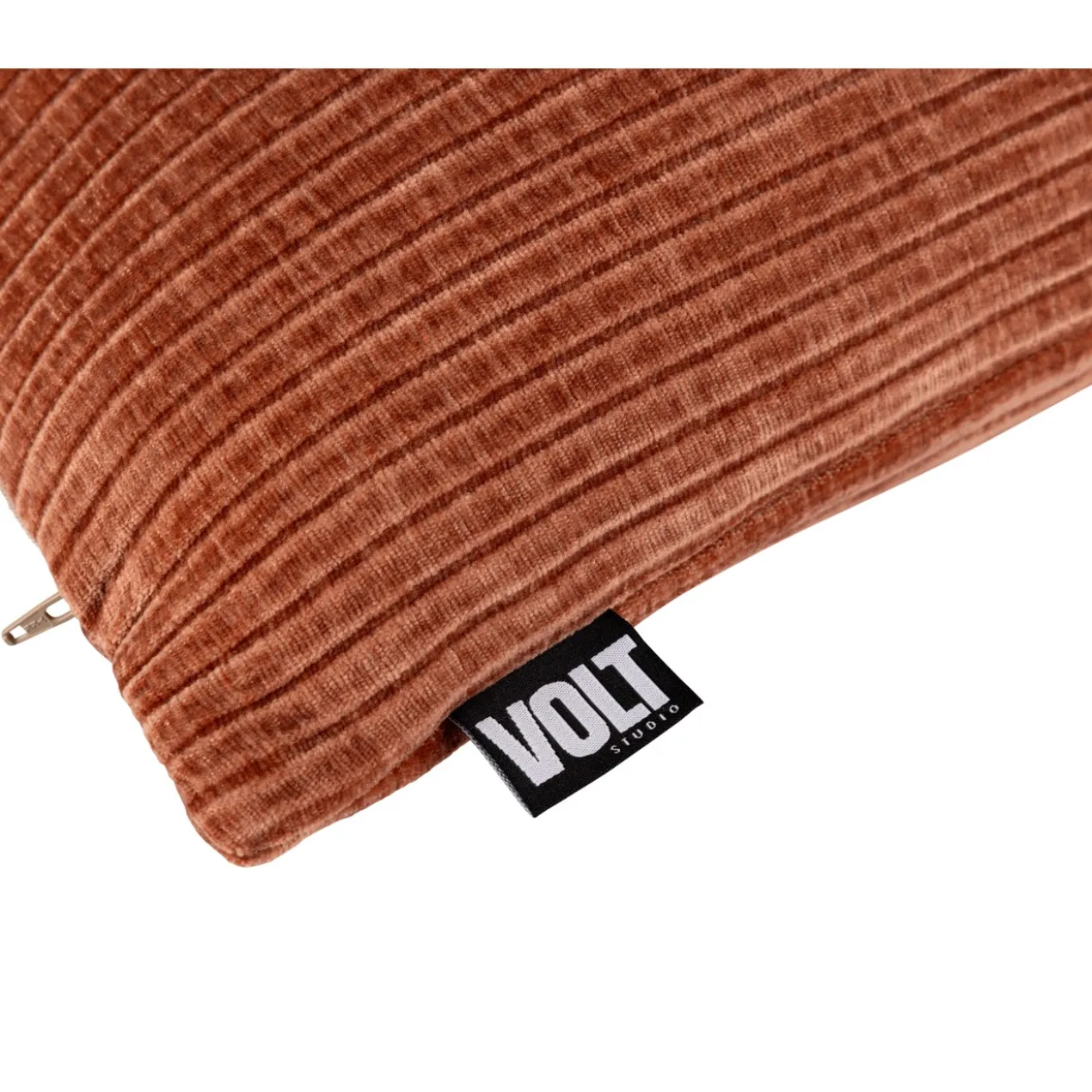 Sierkussen Ribcord 60x40 cm brick