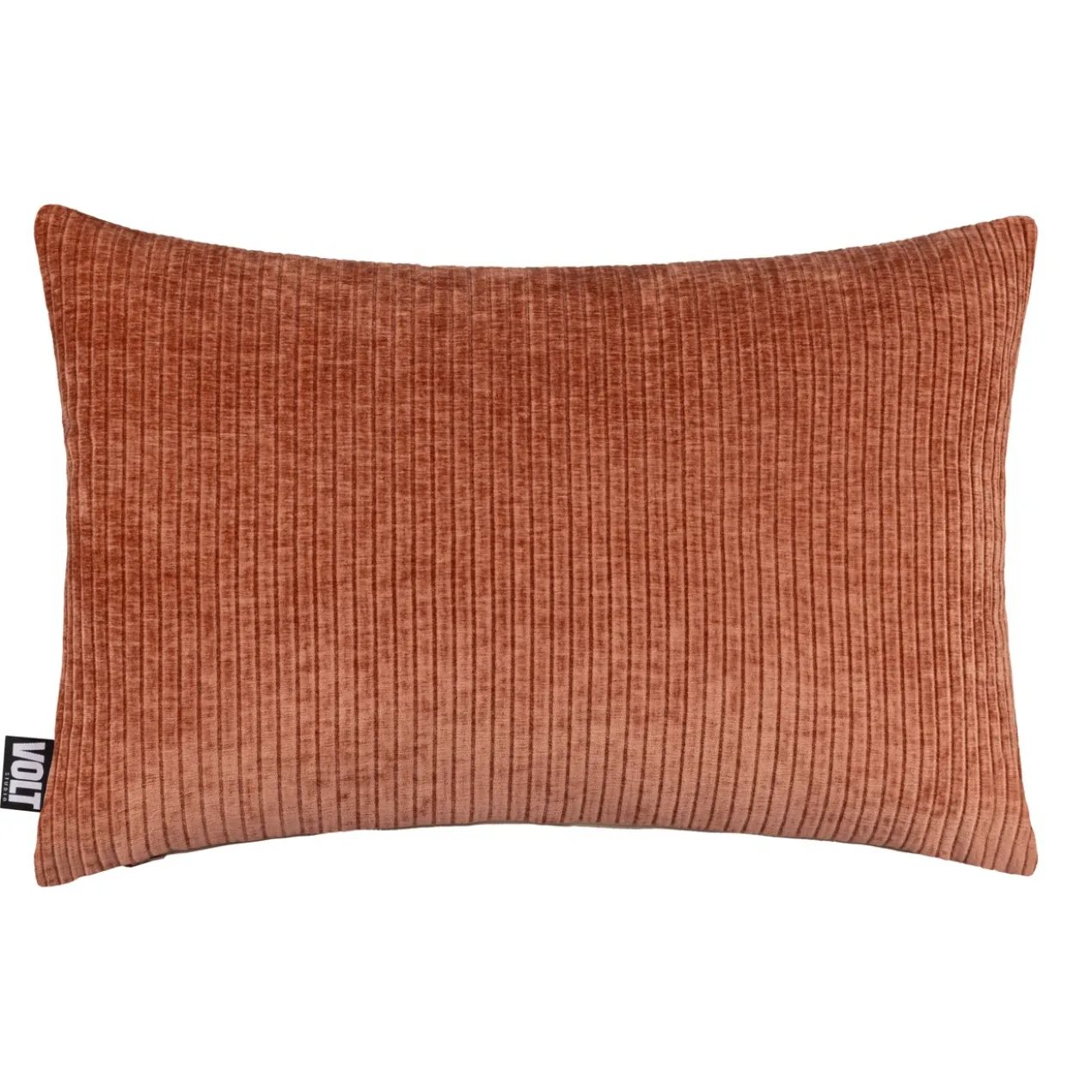 Sierkussen Ribcord 60x40 cm brick
