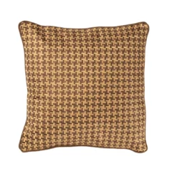 Sierkussen Richstitch linnen mocca macha 40x40 cm