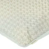 Sierkussen Richstitch linnen offwhite 40x40 cm