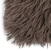 Sierkussen Shaggy taupe
