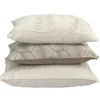 Sierkussen Small wave linnen offwhite 35x50 cm
