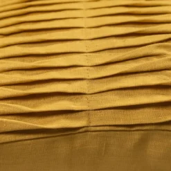 Sierkussen Small wave linnen ochre 35x50 cm