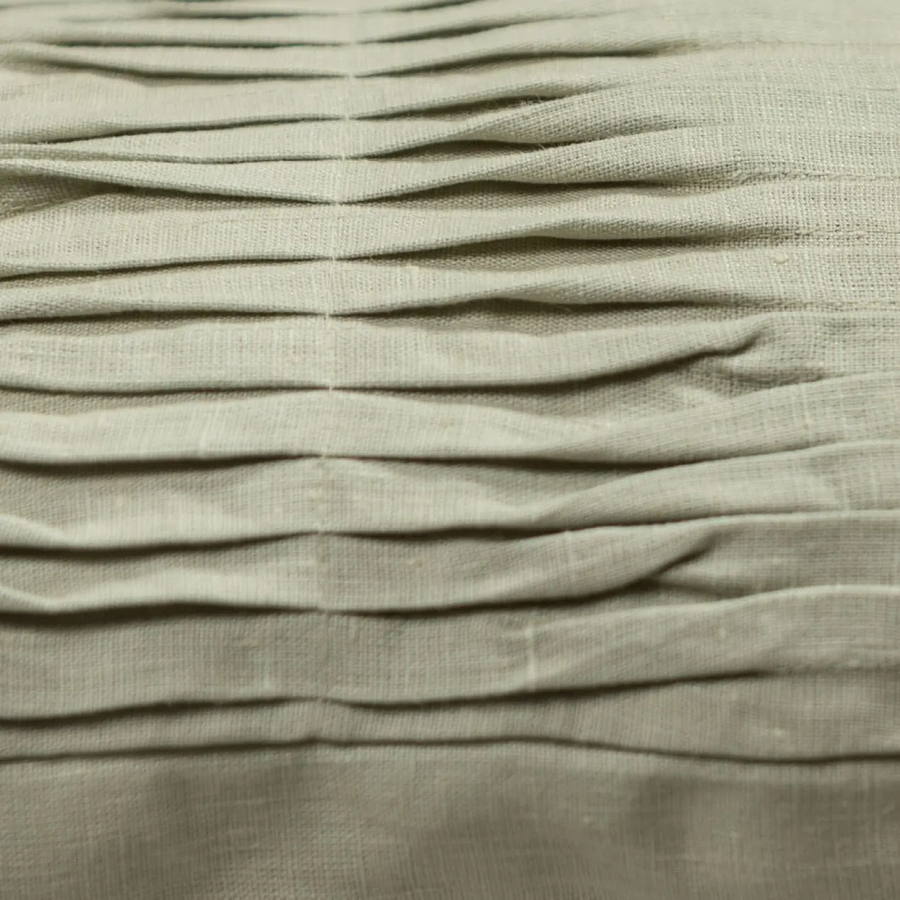 Sierkussen Small wave linnen mintgreen 35x50 cm