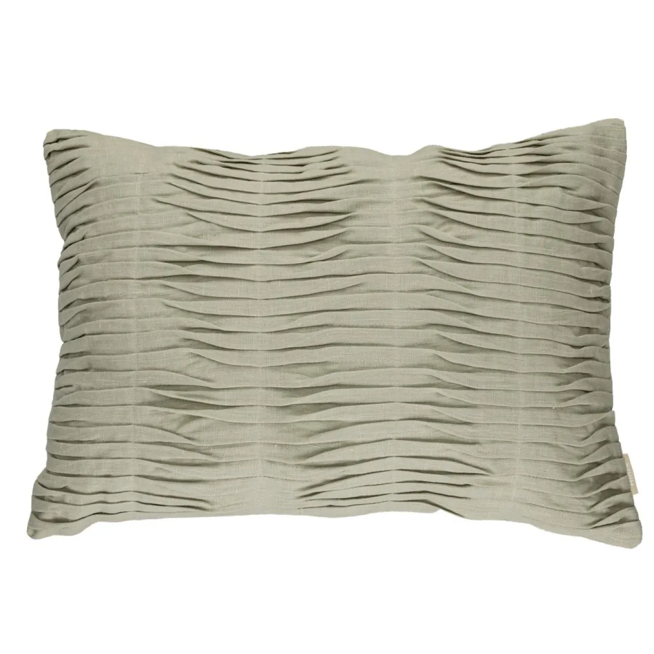 Sierkussen Small wave linnen mintgreen 35x50 cm